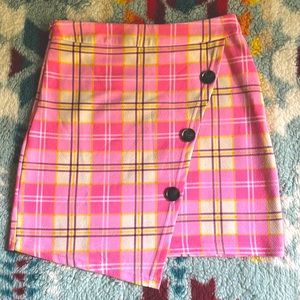 👛Cute Asymmetrical Mini Skirt👛